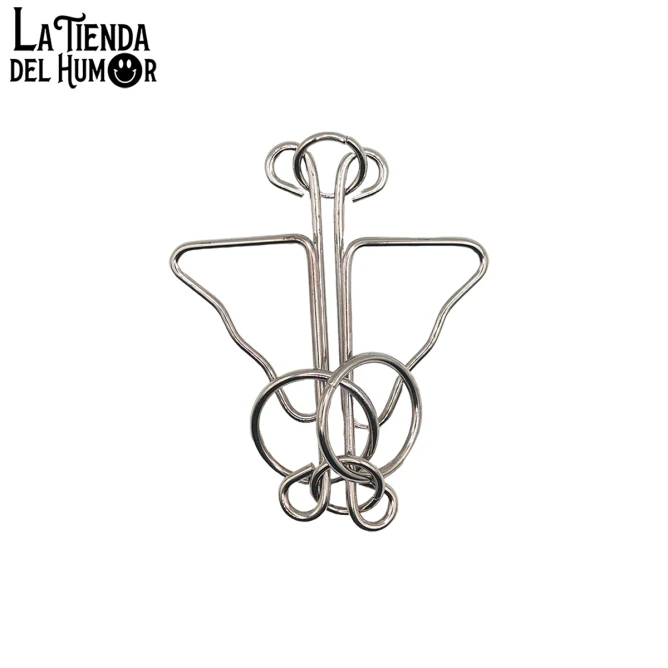 Puzzle Grande de Ingenio Metálico - Mariposa de Reto