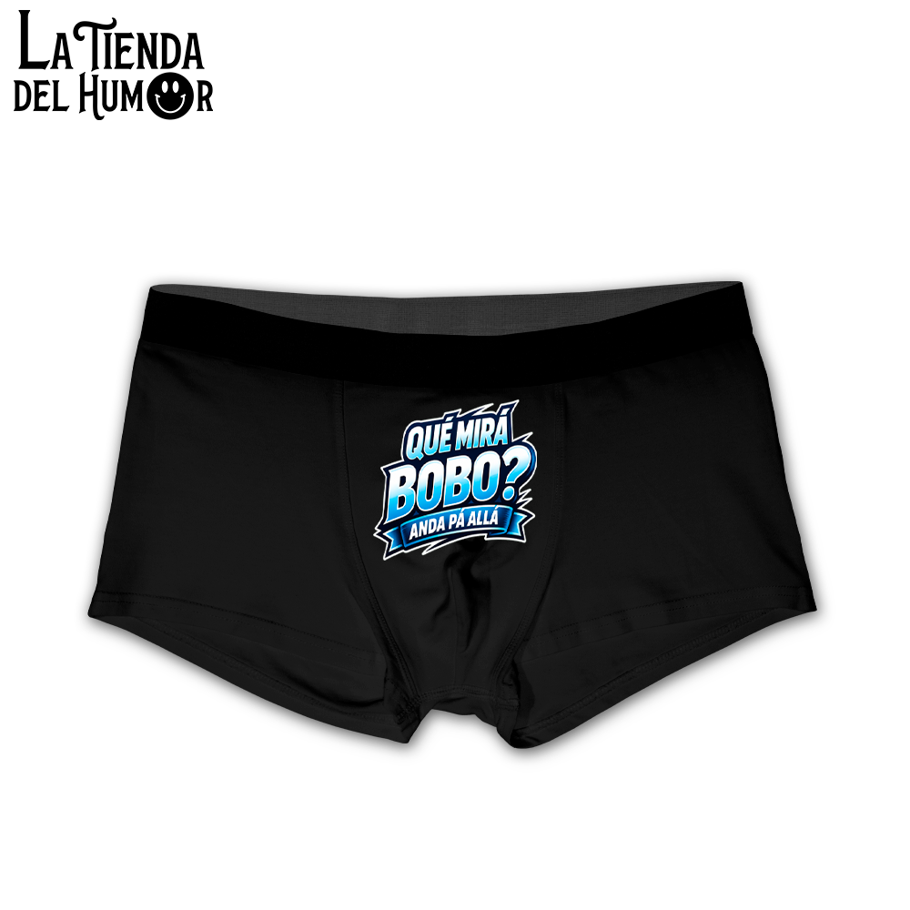 Boxer "¿Qué Mirá Bobo? Anda Pá Allá" - Frase Viral