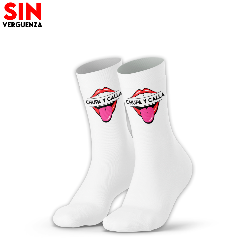 Colección de calcetines "Chupa y Calla"