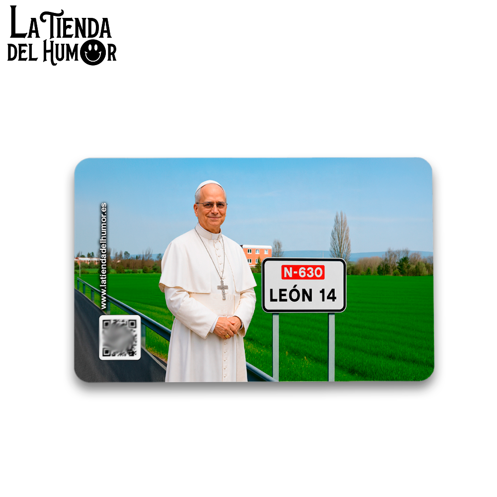 Imán Cuadrado - Visita El papa en Leon
