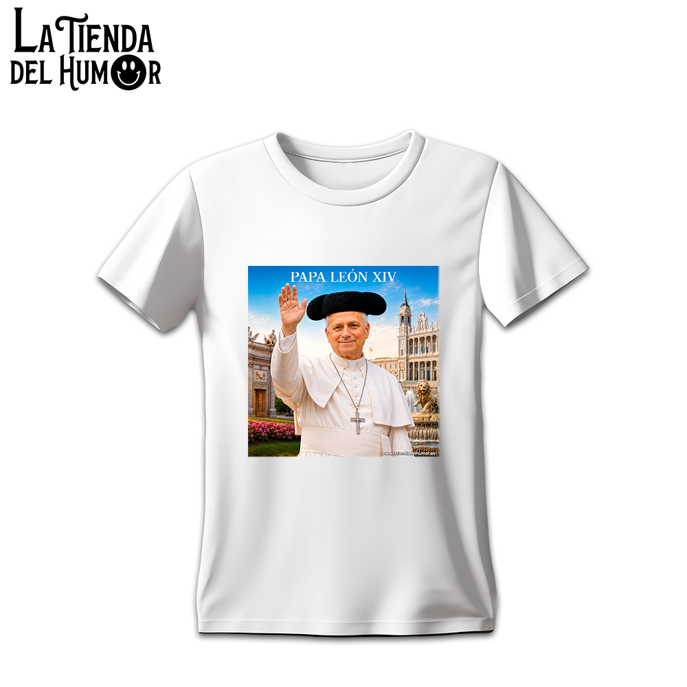 Camiseta de El Papa en León XIV