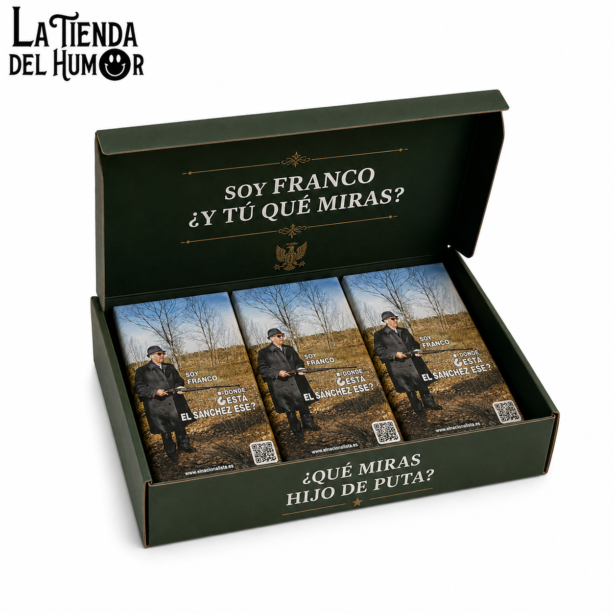 Caja 20 Chocolates DONDE ESTA EL SANCHEZ ESTE?