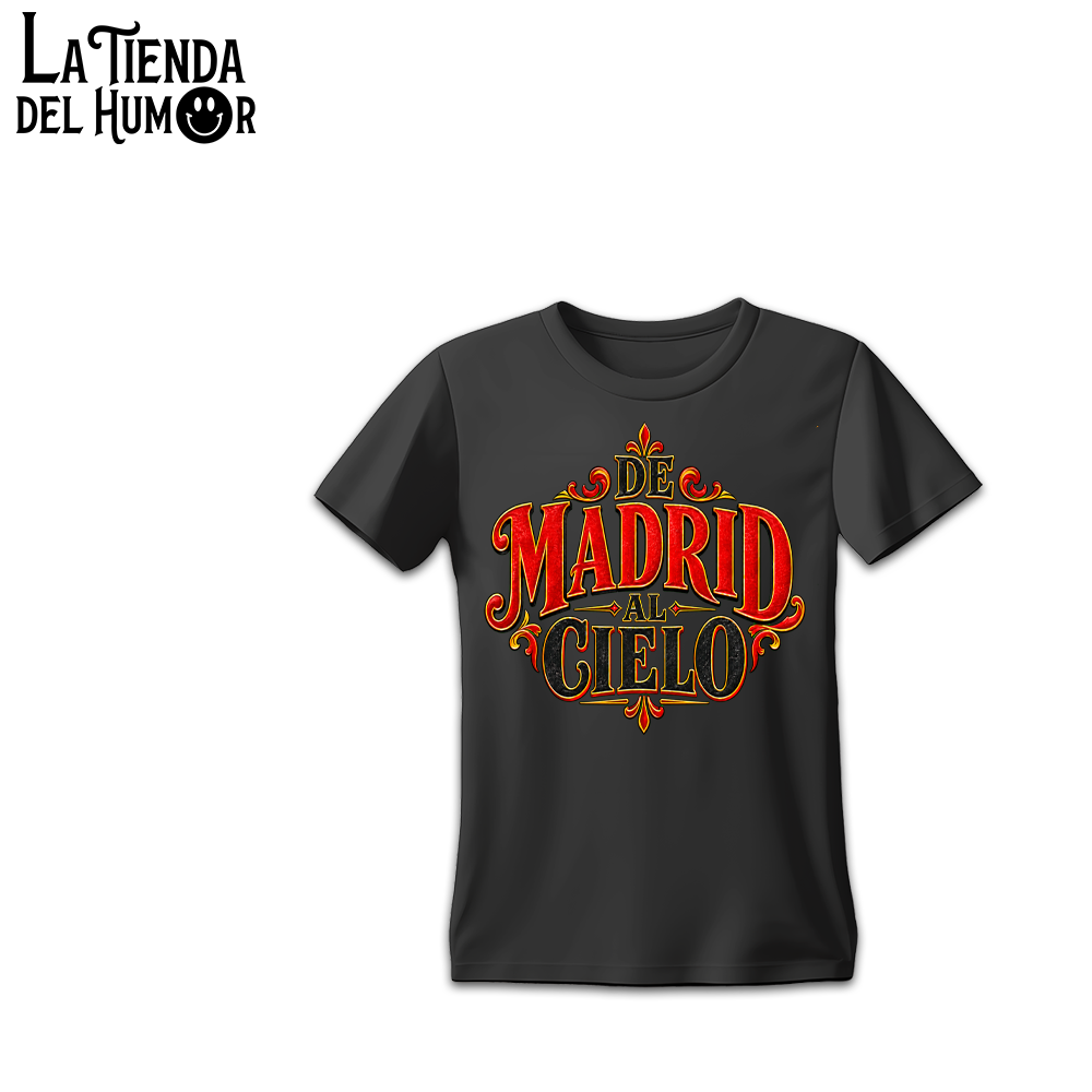 Camiseta De Madrid al Cielo