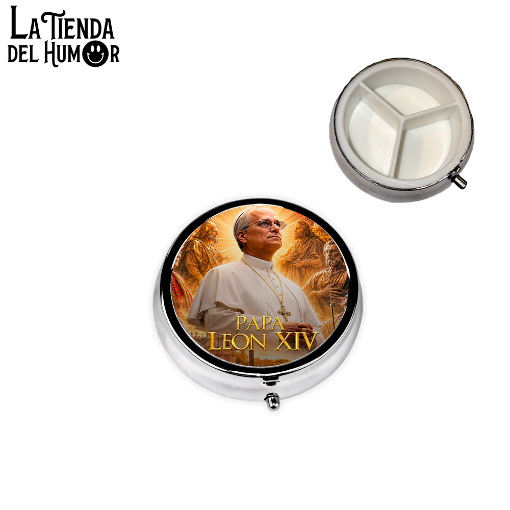 Pastillero Papa León XIV