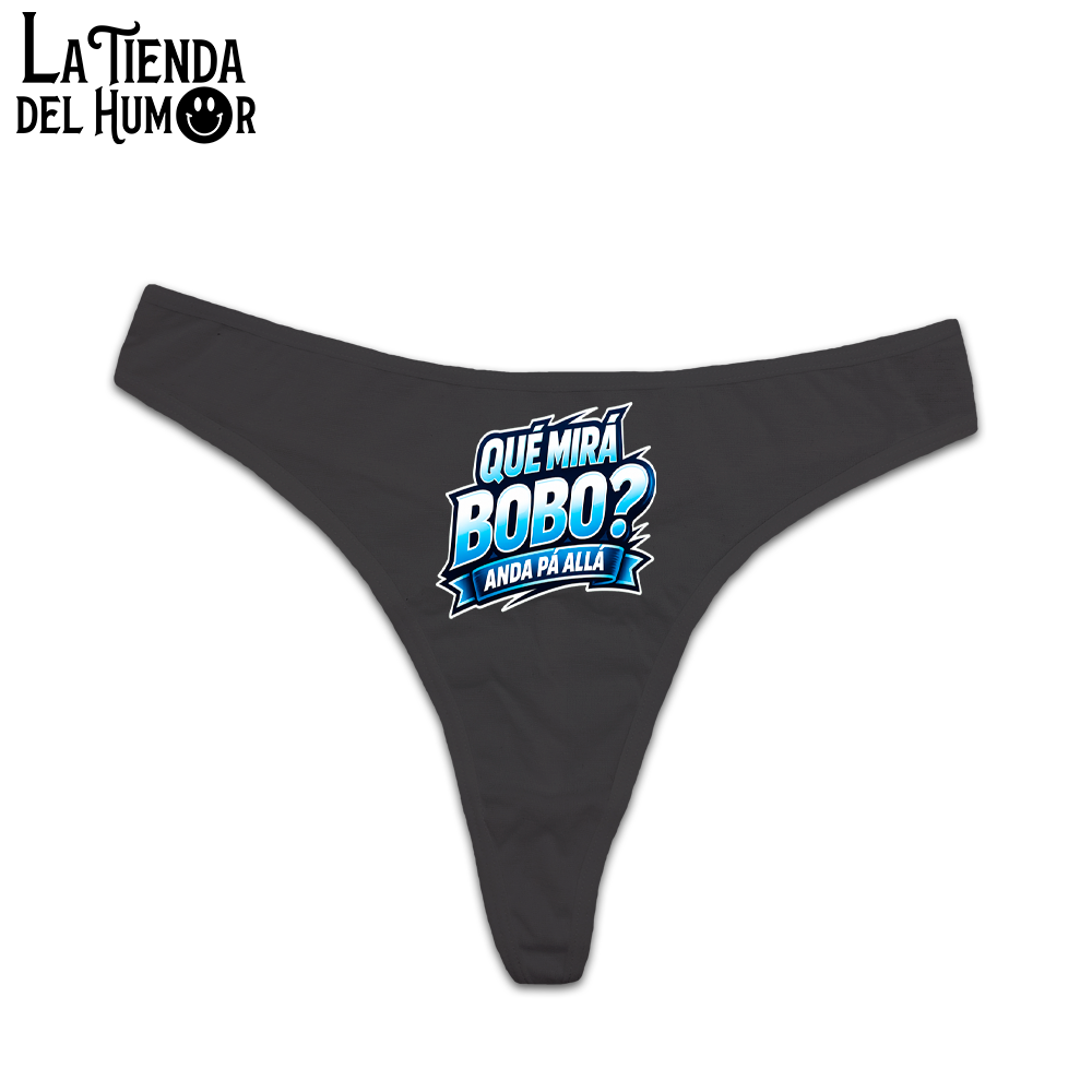 Tanga "¿Qué Mirá Bobo? Anda Pá Allá" - Frase Viral