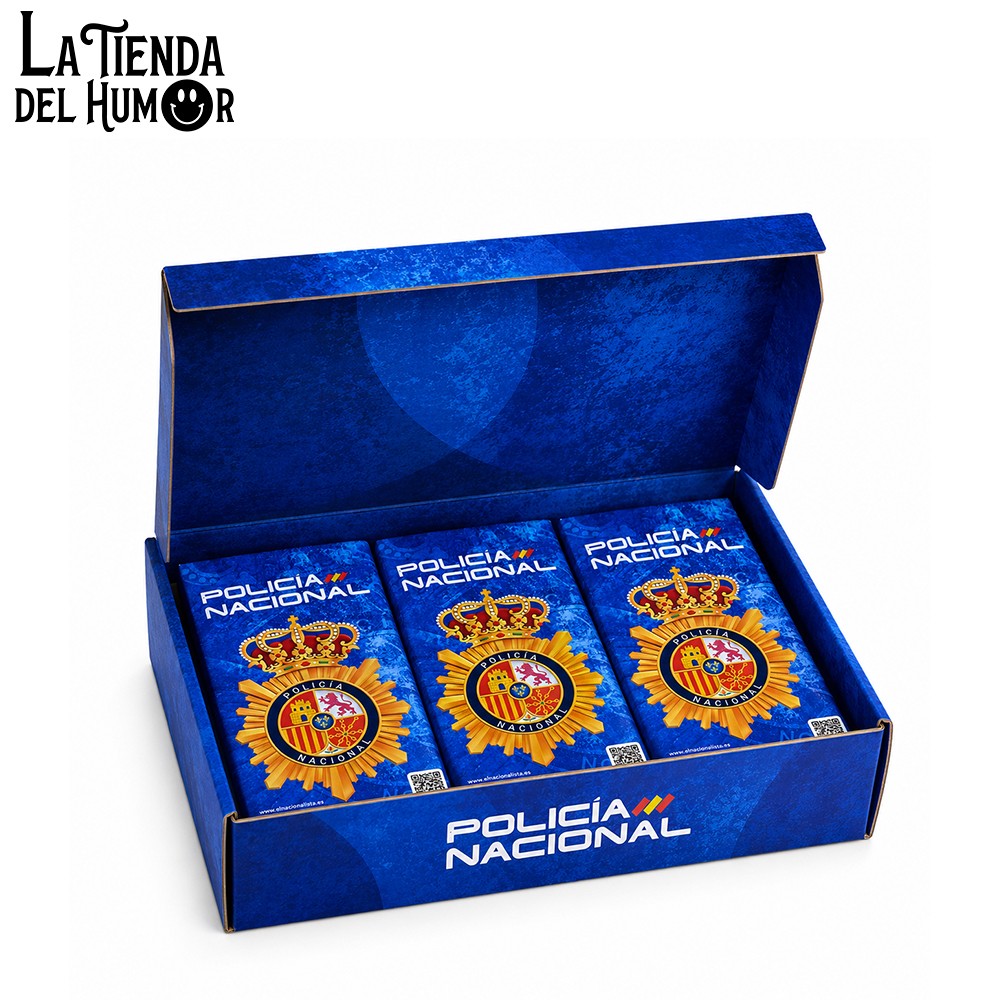 Caja 20 Chocolates Policía Nacional